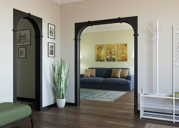 Универсальные межкомнатные арки